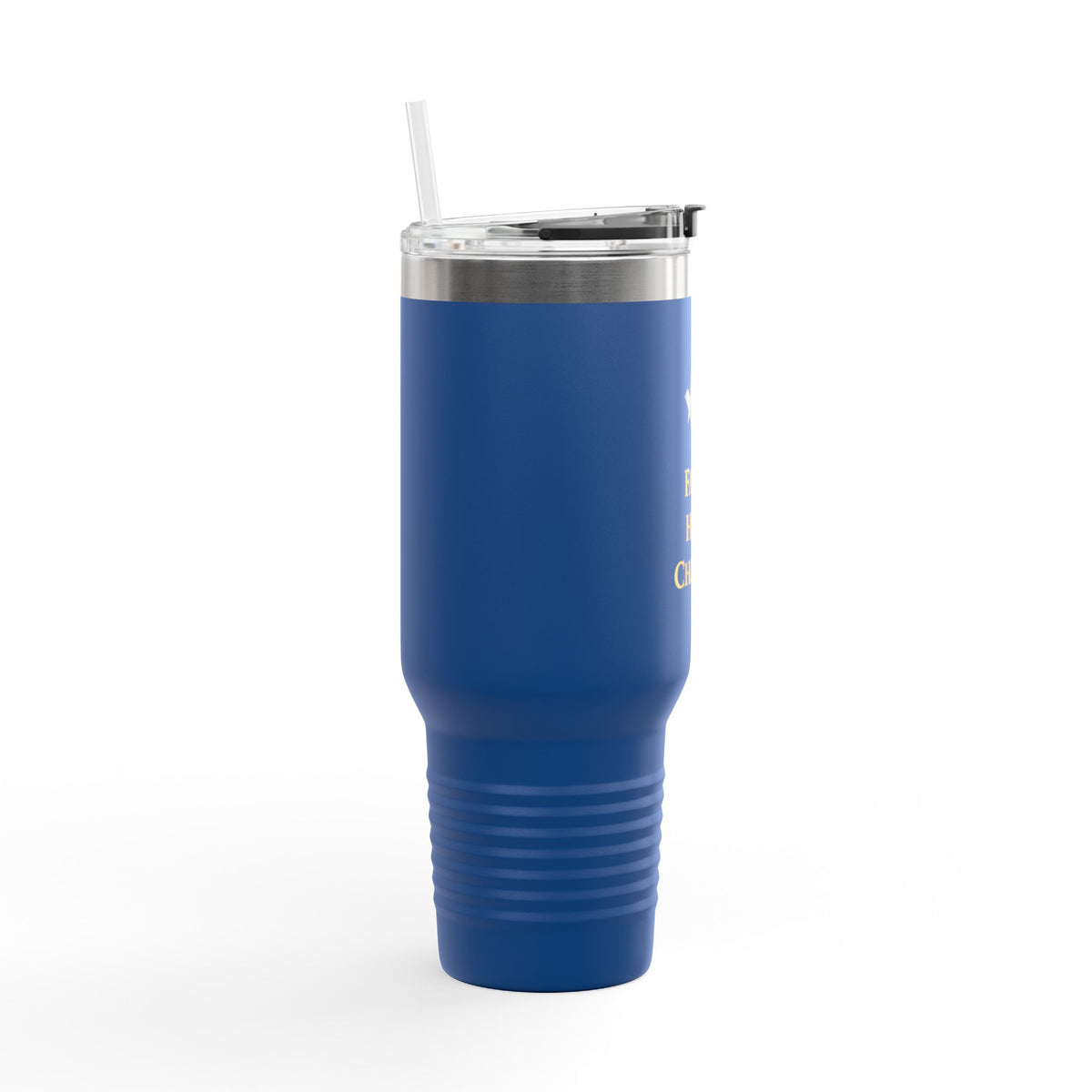 Master Mason Blue Lodge Ringneck Tumbler - Faith Hope & Charity with Square & Compass