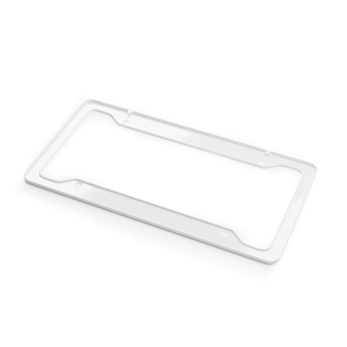 Master Mason Blue Lodge License Plate Frame - Black & White - Bricks Masons