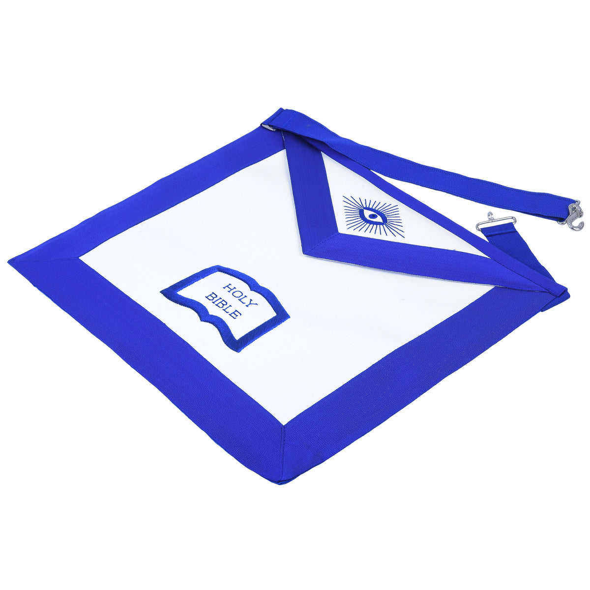 Chaplain Blue Lodge Officer Apron - Machine Embroidery - Bricks Masons