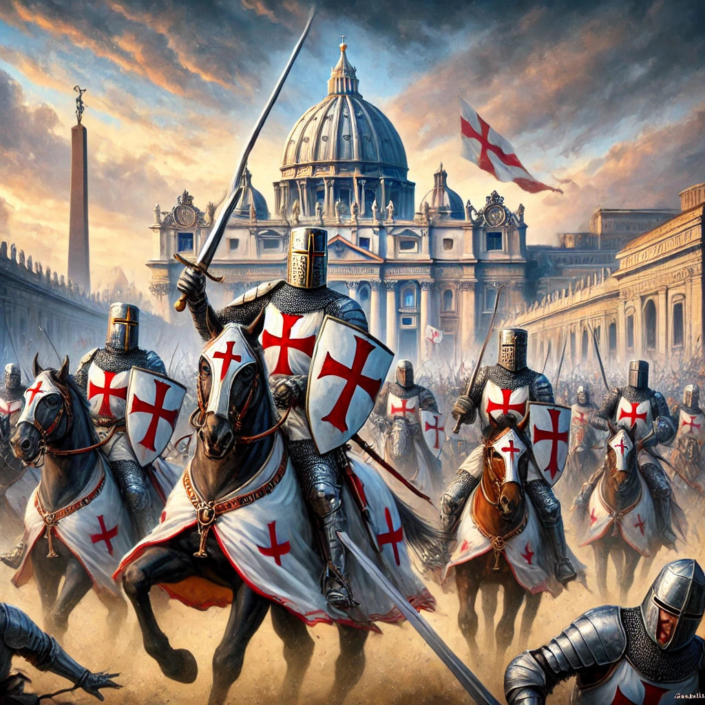 The Knights Templar and Rome: A Bond of Power, Faith, and Betrayal