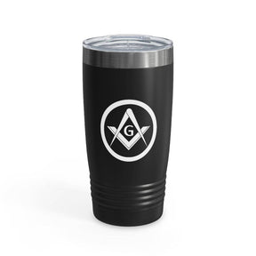 Master Mason Blue Lodge Ringneck Tumbler - 20oz Square & Compass G