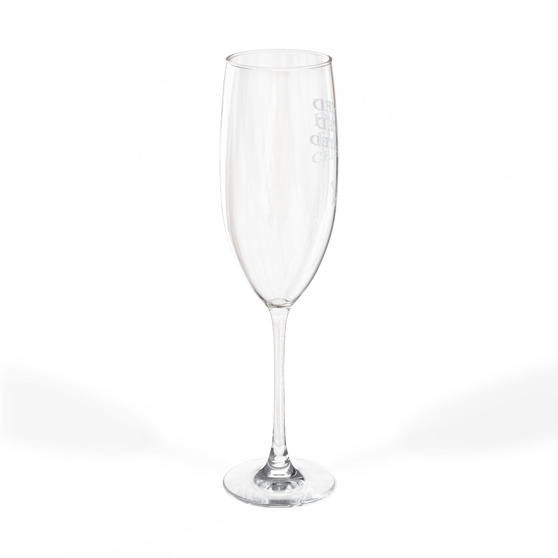 Master Mason Blue Lodge Champagne Flute - S&C G Initiated Elevated Celebrated