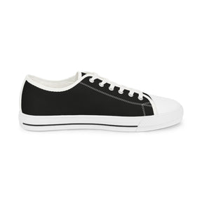 St. Lawrence the Martyr Sneaker - Low Top Sneaker Black & White - Bricks Masons