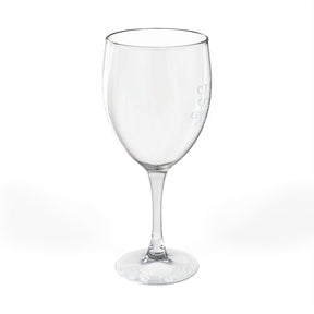 Master Mason Blue Lodge Wine Glass - Square & Compass G Initiated Elevated Celebrated - Bricks Masons