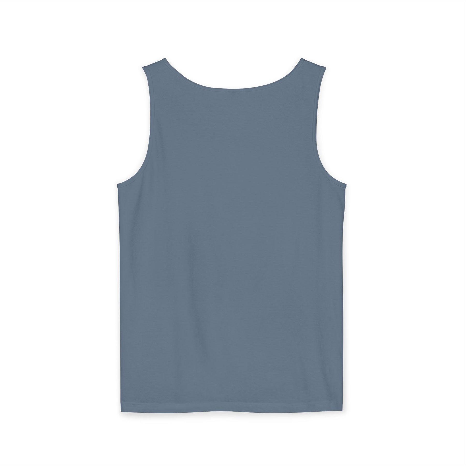 Past Master Blue Lodge Tank Top - Garment-Dyed Compass With Sun & Quadrant - Bricks Masons