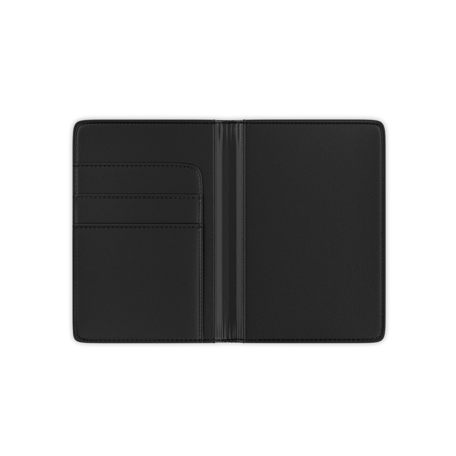 Heroines of Jericho Passport Cover - Black PU Leather With Inner Compartments - Bricks Masons
