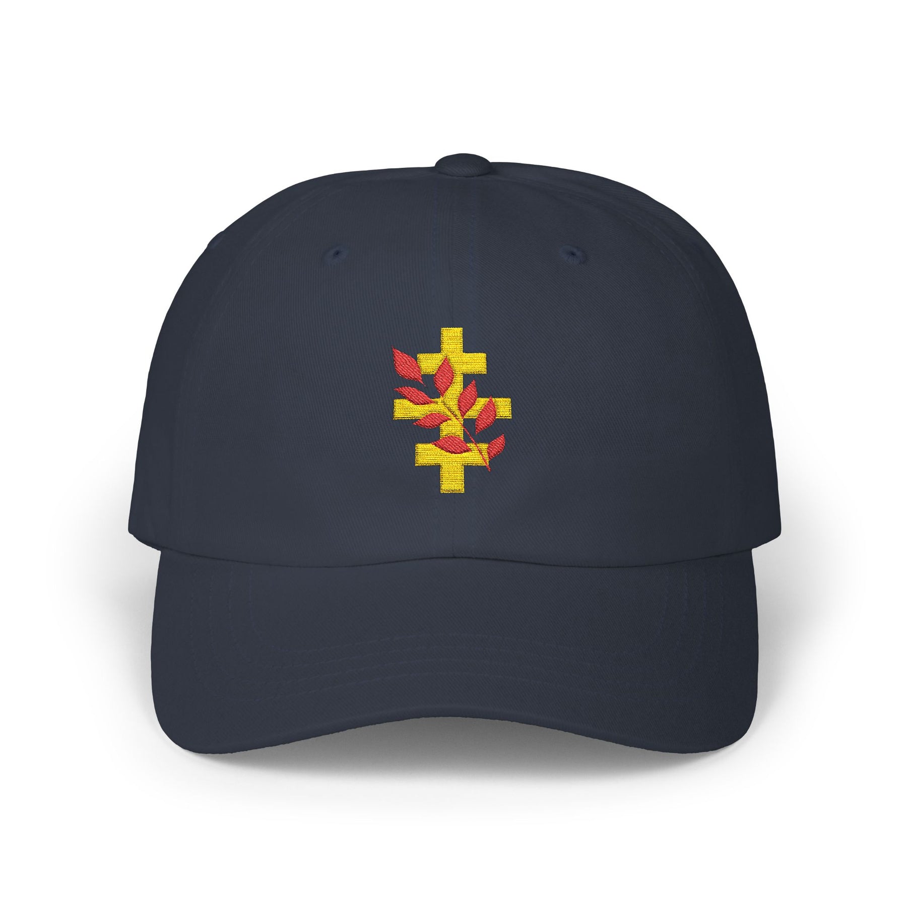 Red Branch of Eri Baseball Cap - Cotton Red & Gold Emblem Various Colors - Bricks Masons
