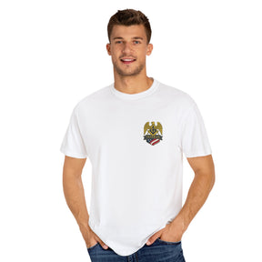 Master Mason Blue Lodge T-Shirt - Veteran Mason Garment-Dyed Tee - Bricks Masons