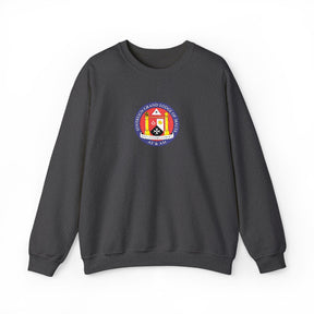 Malta Jurisdiction Sweatshirt - Crewneck Embroidered Emblem - Bricks Masons