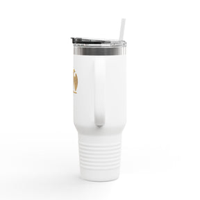 32nd Degree Scottish Rite Ringneck Tumbler - Double Headed Eagle Wings Down - Bricks Masons