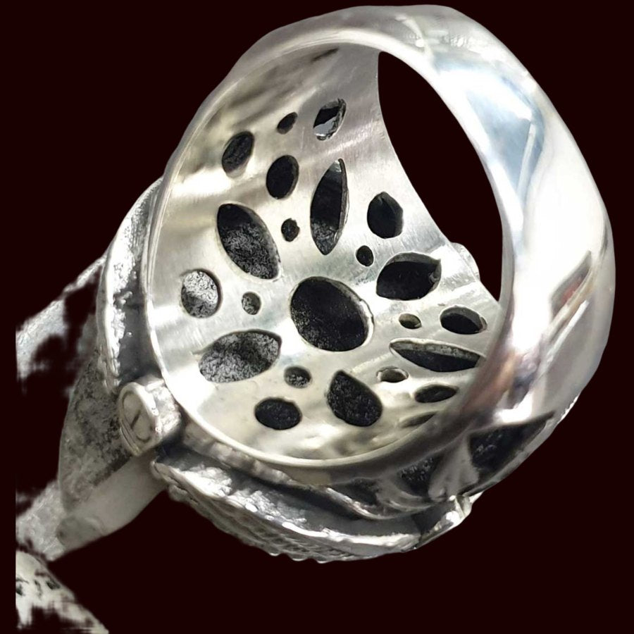 Suleiman Solomon Signet Ring, Silver, 2.3 cm, 17.5 g, Art. 1316 - Bricks Masons