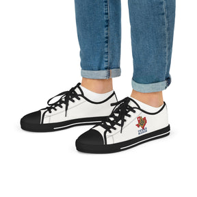 Master Mason Blue Lodge Sneaker - Low Top Sneaker Black & White Texas Mason - Bricks Masons