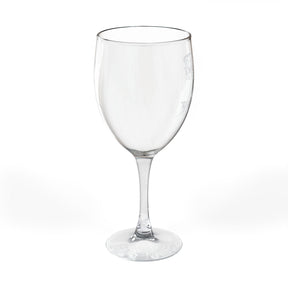 Master Mason Blue Lodge Wine Glass - Raised & Ready To Toast Square & Compass G