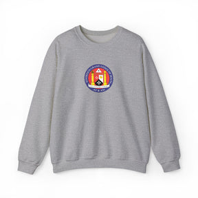 Malta Jurisdiction Sweatshirt - Crewneck Embroidered Emblem - Bricks Masons