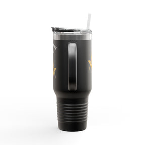 Master Mason Blue Lodge Ringneck Tumbler - Stainless Steel Gold S&C Customizable - Bricks Masons
