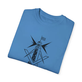 Master Mason Craft T-Shirt - United Kingdom Beacon of Brotherhood - Bricks Masons