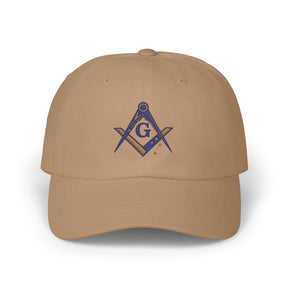 Master Mason Blue Lodge Australia Jurisdiction Baseball Cap - Australia Flag Square & Compass G - Bricks Masons
