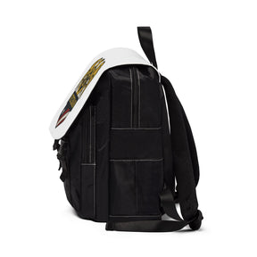 Master Mason Blue Lodge Backpack - White Veteran Mason S&C G - Bricks Masons