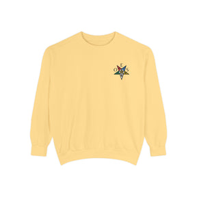 OES Sweatshirt - Star Emblem Embroidery - Bricks Masons