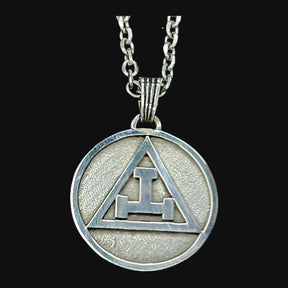 Royal Masonic Arch Pendant 4 x 3 cm in 12g Silver Art 302 - Bricks Masons