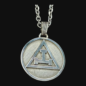 Royal Masonic Arch Pendant 4 x 3 cm in 12g Silver Art 302 - Bricks Masons