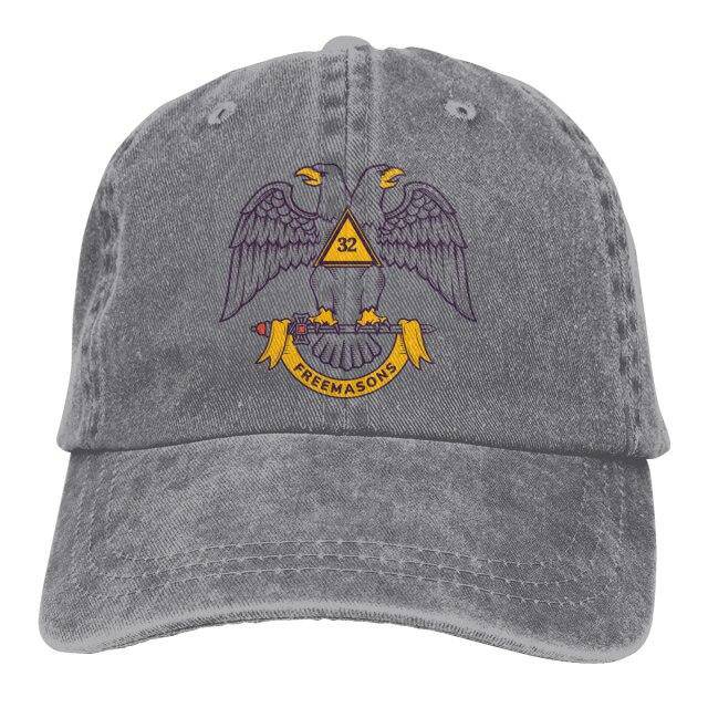 32nd Degree Scottish Rite Baseball Cap - Adjustable - Bricks Masons