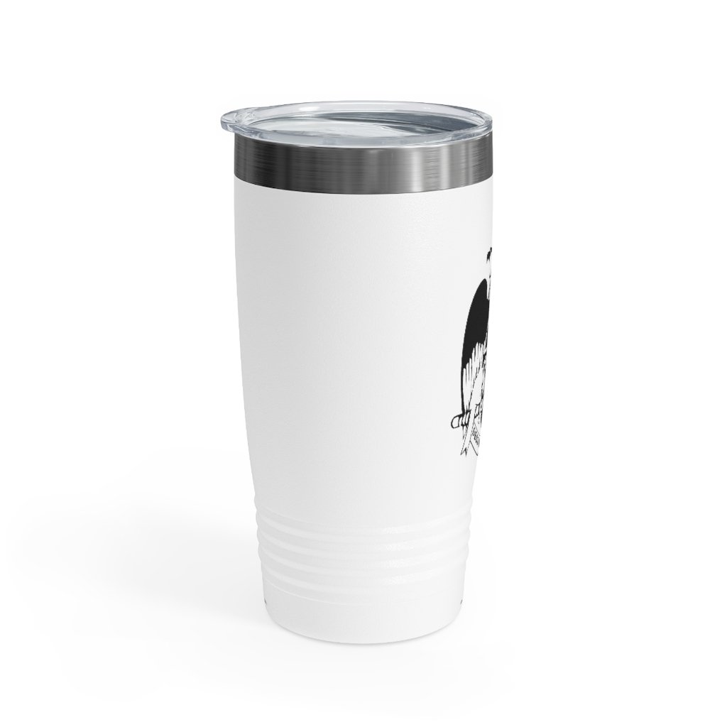 32nd Degree Scottish Rite Ringneck Tumbler - Wings Down Various Colors - Bricks Masons