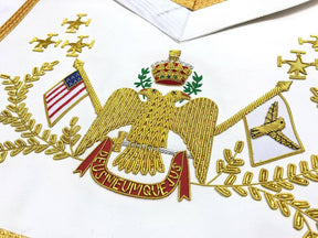 33rd Degree Scottish Rite Regalia Set - WINGS DOWN All Countries Flags - Bricks Masons