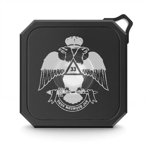 33rd Degree Scottish Rite Speaker - Wings Down White & Black - Bricks Masons