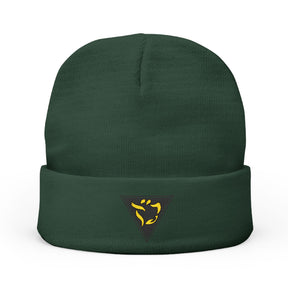 Grand Tiler of Solomon Beanie - Knit Embroidery Various Colors - Bricks Masons