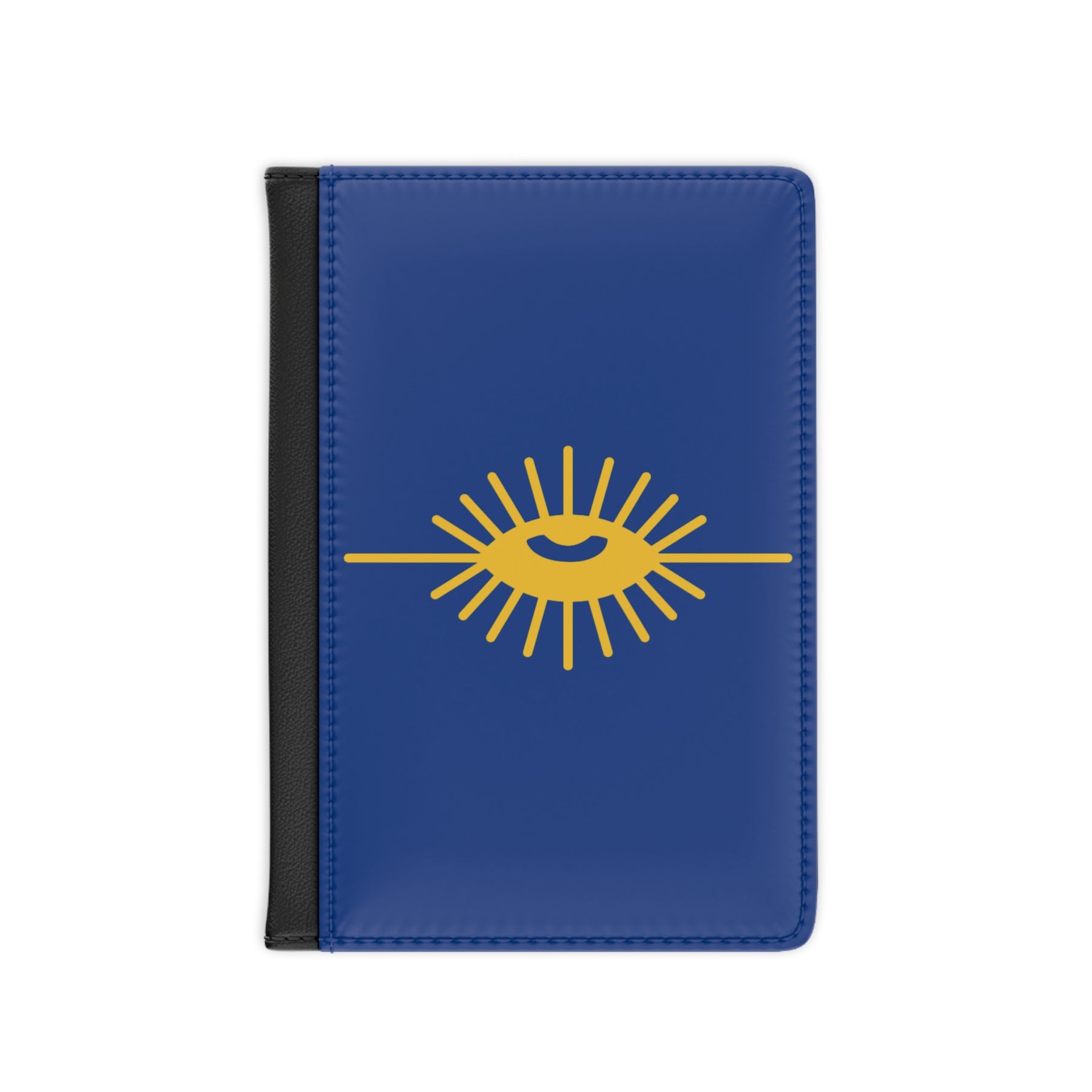 Knights of the All Seeing Eye Passport Cover - Blue PU Leather With  Inner Compartments - Bricks Masons