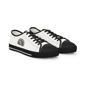 International Order Rainbow For Girls Sneaker - Low Top Sneaker Black & White Colorful Emblem - Bricks Masons
