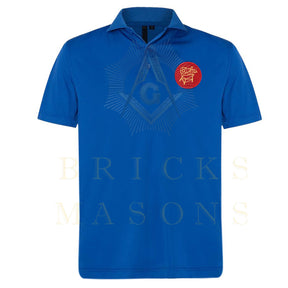 Heroines Of Jericho Polo Shirt - Cotton Various Colors - Bricks Masons