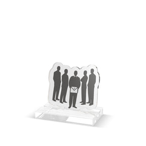 Custom Cut Standee - Bricks Masons