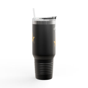 Master Mason Blue Lodge Ringneck Tumbler - Stainless Steel Gold S&C Customizable - Bricks Masons