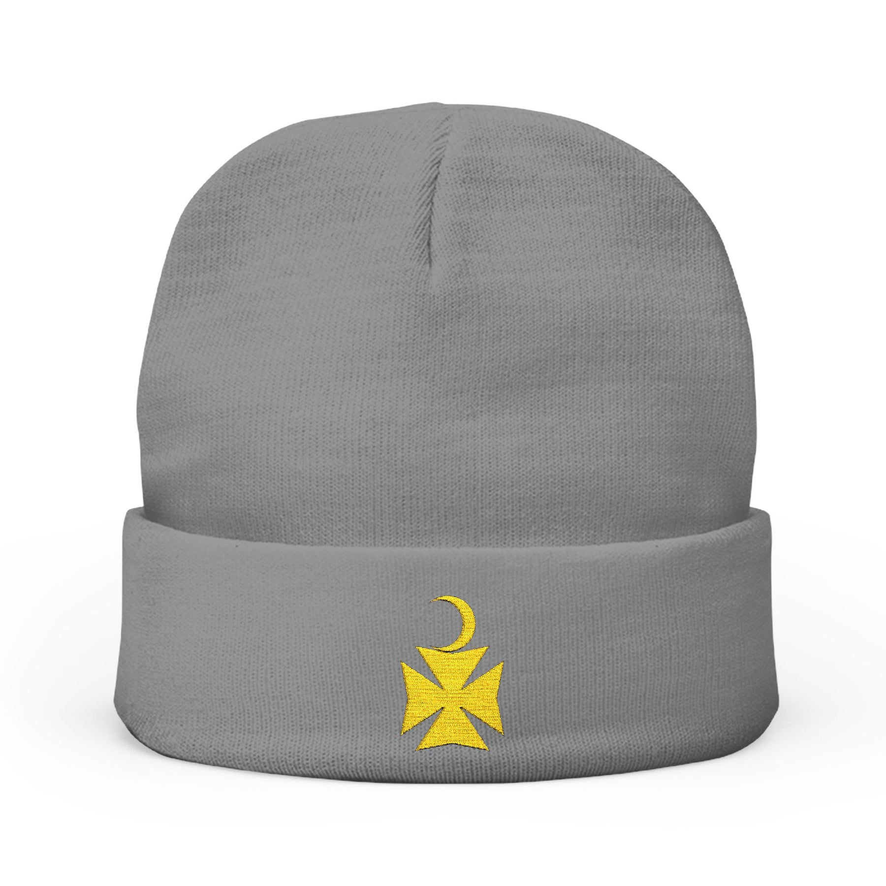 Knights of Constantinople Beanie - Knit Embroidery Various Colors - Bricks Masons