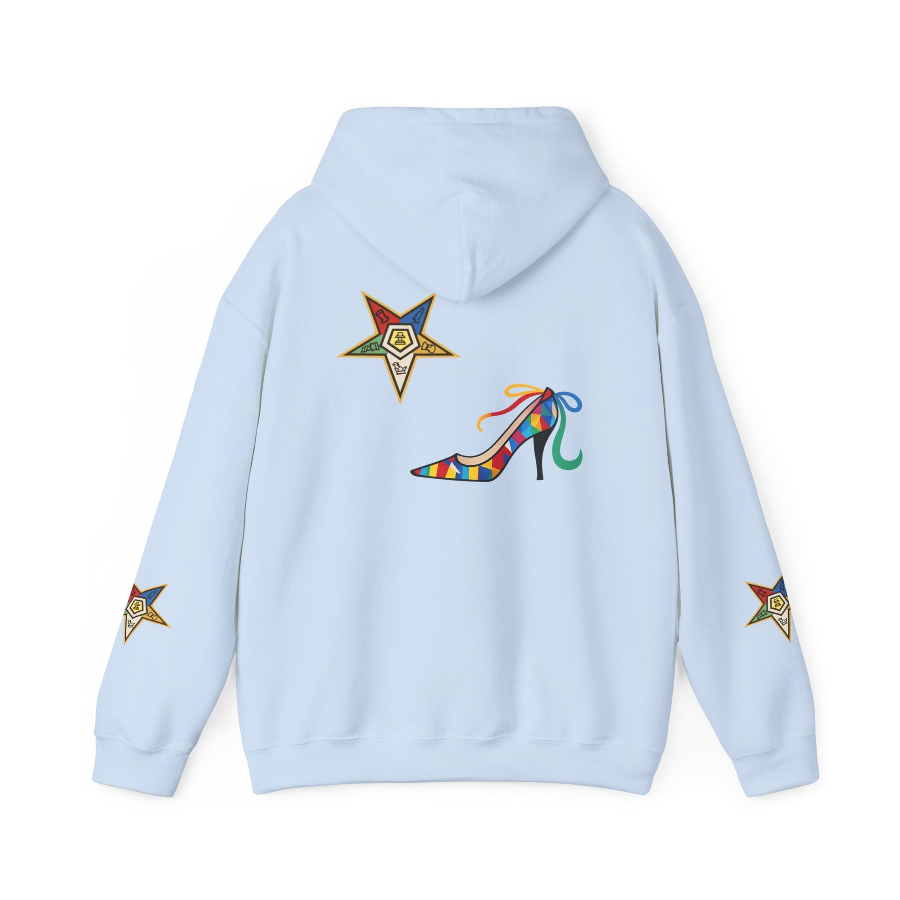 OES Hoodie - Faith Truth & Love with The Colorful Eastern Star - Bricks Masons