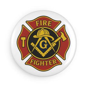 Master Mason Blue Lodge Magnet - Decorative Refrigerator - Bricks Masons