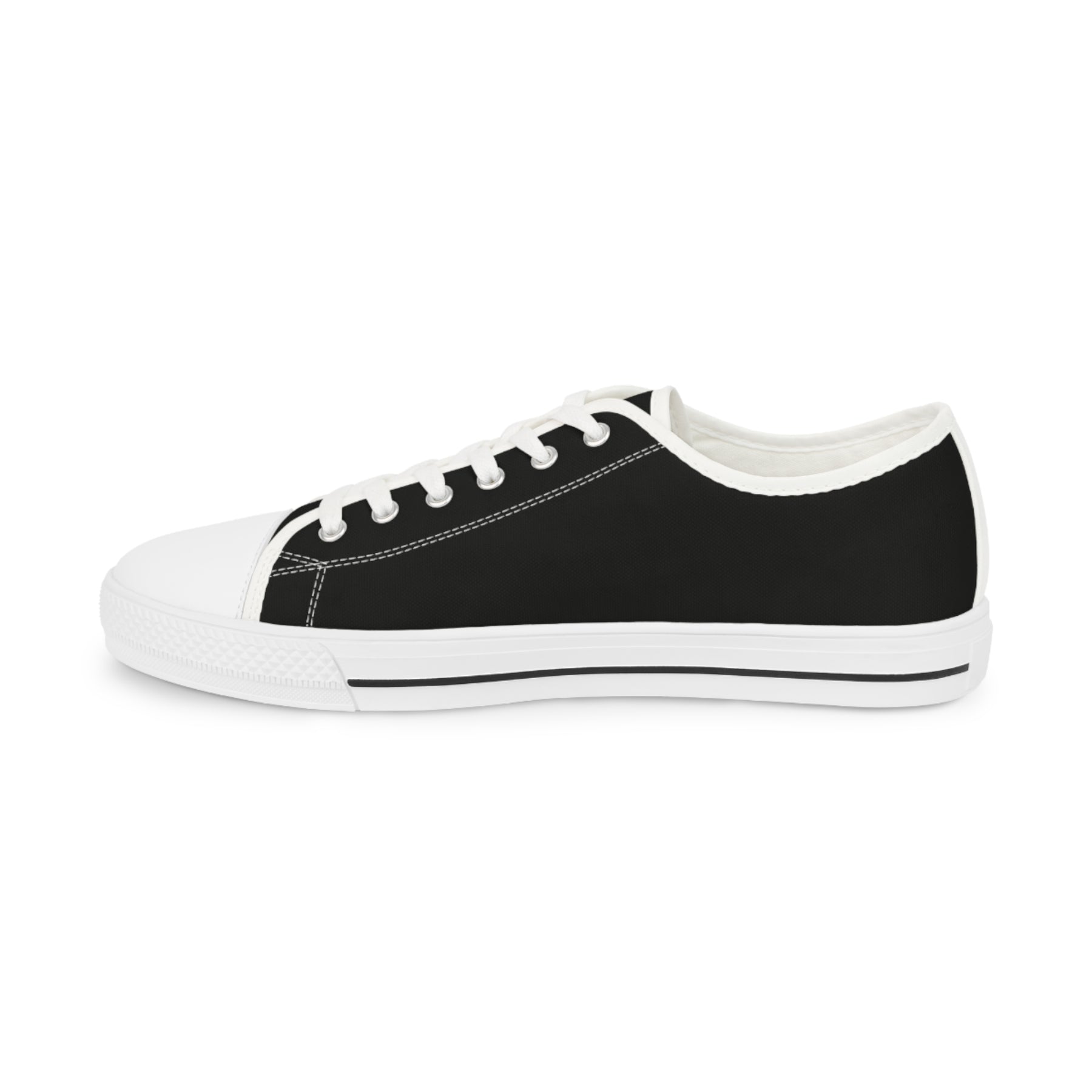 District Deputy Grand Master Blue Lodge Sneaker - Low Top Sneaker Black & White Gold Emblem - Bricks Masons