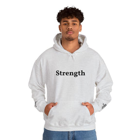 Master Mason Blue Lodge Hoodie - Strength Front & Sleeves Embroidery - Bricks Masons