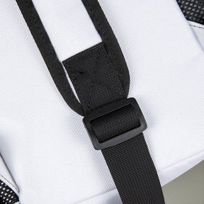 GROTTO Crossbody Bag - Black Nylon With Multiple Pockets - Bricks Masons