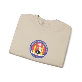 Malta Jurisdiction Sweatshirt - Crewneck Embroidered Emblem - Bricks Masons