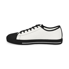 Master Mason Blue Lodge Sneaker - Low Top Sneaker Black & White USA Flag - Bricks Masons