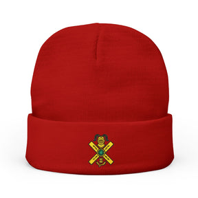 Knights of St. Andrew Beanie - Knit Embroidery Emblem - Bricks Masons