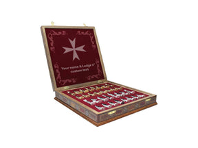 Order of Malta  Chess Set - 16.5" (42cm) - Bricks Masons