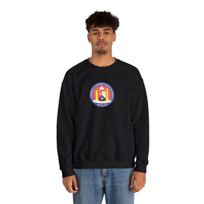 Malta Jurisdiction Sweatshirt - Crewneck Embroidered Emblem - Bricks Masons