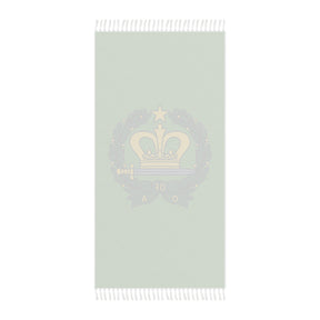 Order of the Amaranth Towel - Green Polyester Beach Cloth - Bricks Masons