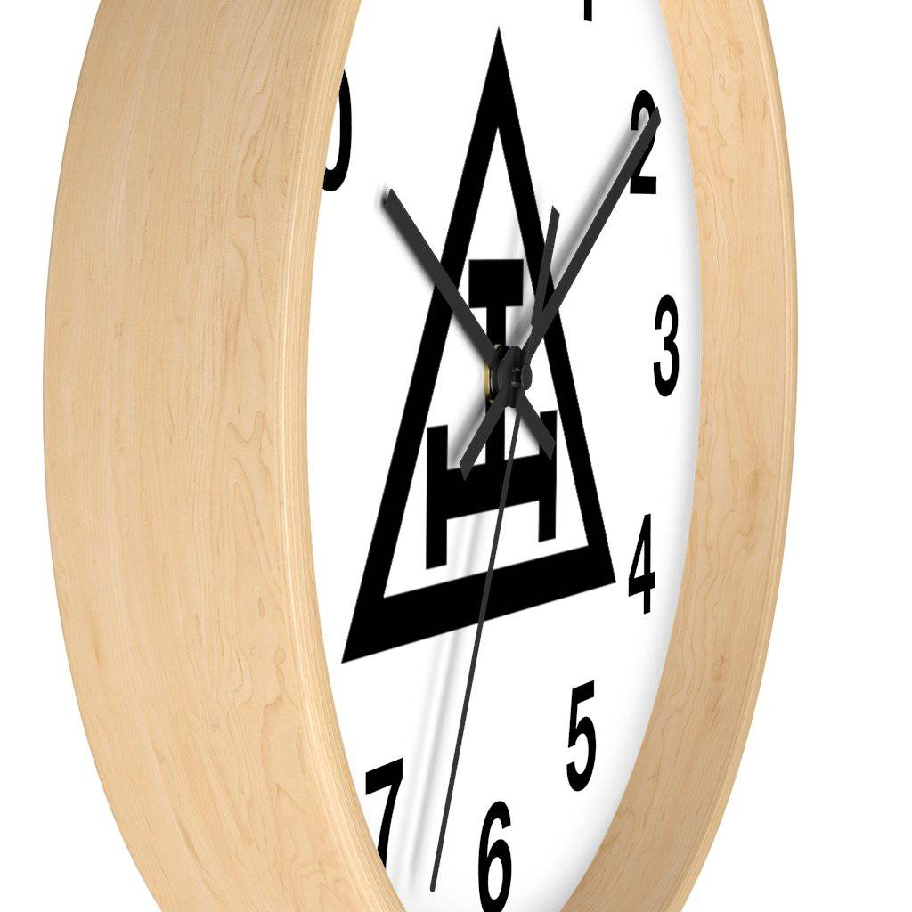 Royal Arch Chapter Clock - Wooden Frame