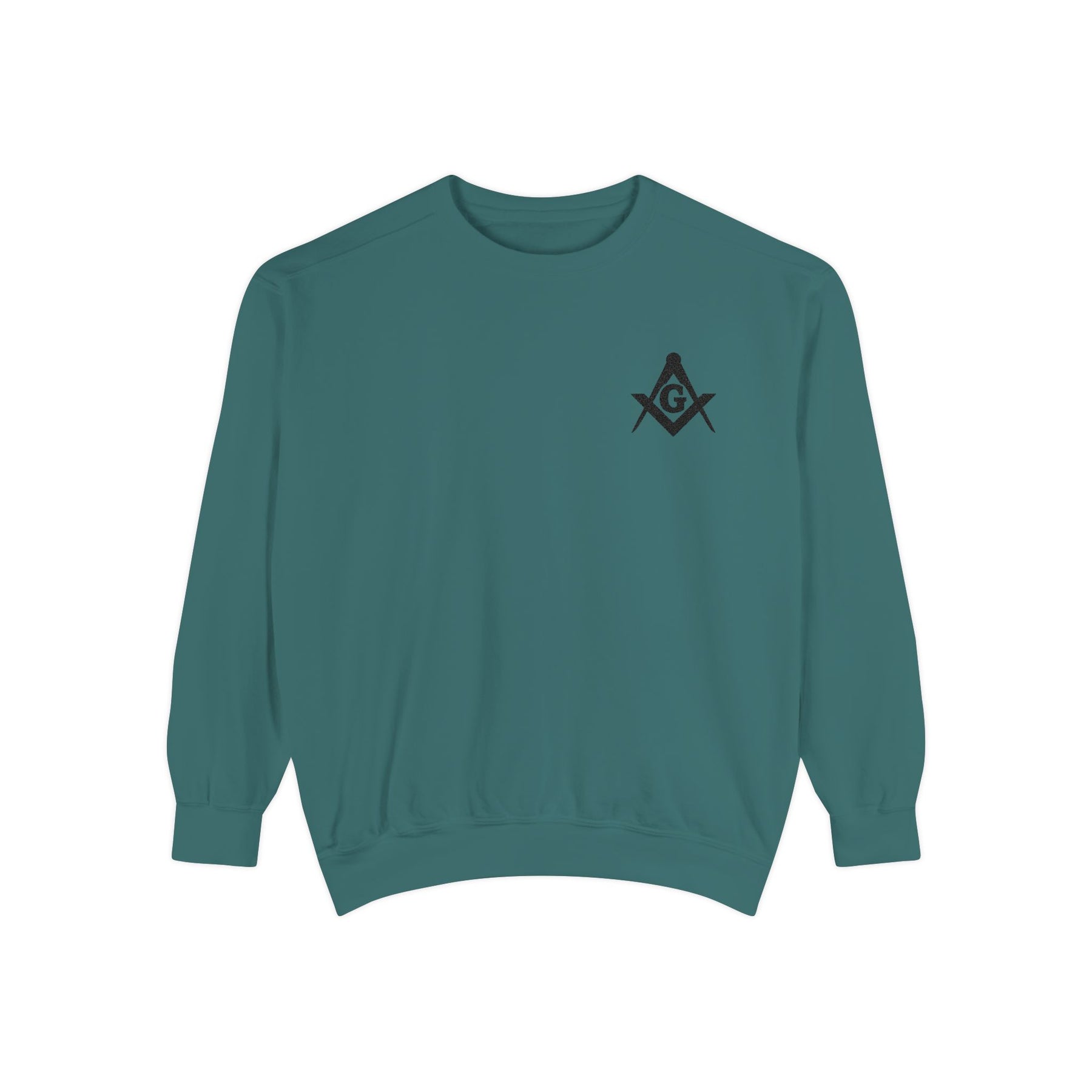 Master Mason Blue Lodge Sweatshirt - Classic Square & Compass Look - Bricks Masons