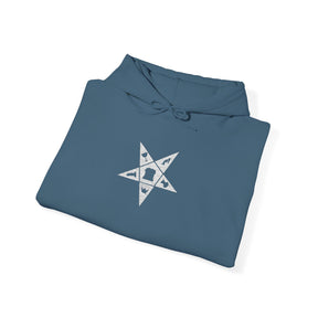 OES Hoodie - Soft Cotton Poly Blend Signature Front Stitch - Bricks Masons